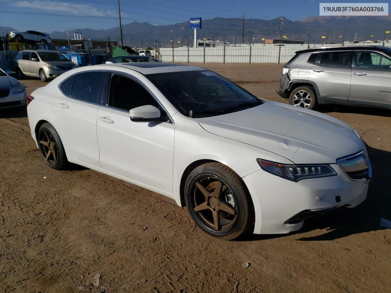 2016 Acura Tlx Advance VIN: 19UUB3F76GA003766 Lot: 73115244