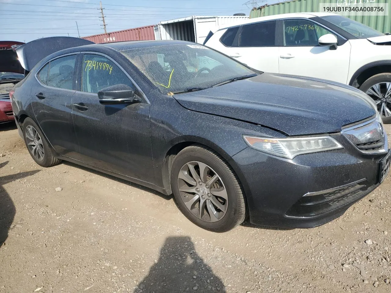 2016 Acura Tlx VIN: 19UUB1F34GA008756 Lot: 73414894