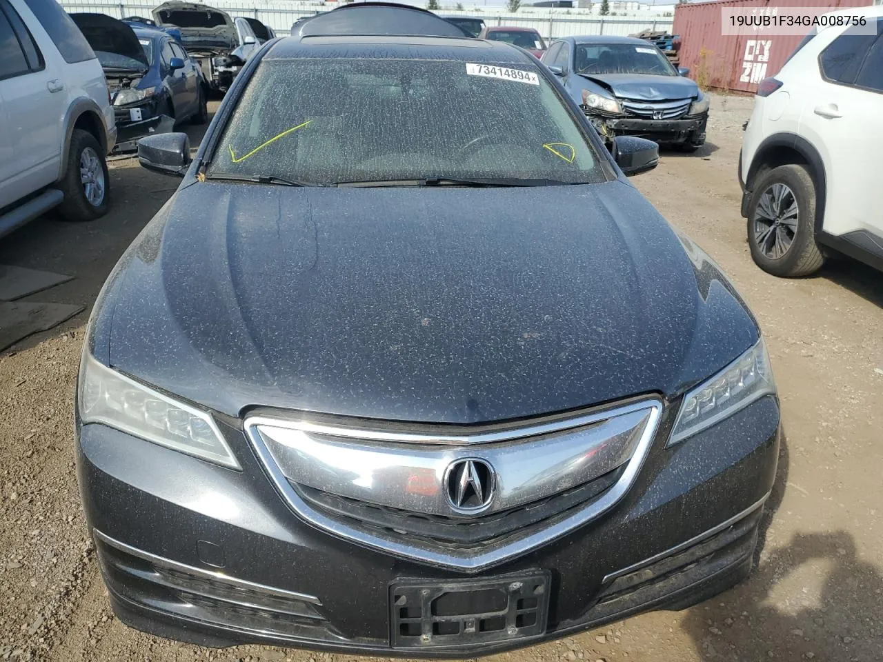 2016 Acura Tlx VIN: 19UUB1F34GA008756 Lot: 73414894