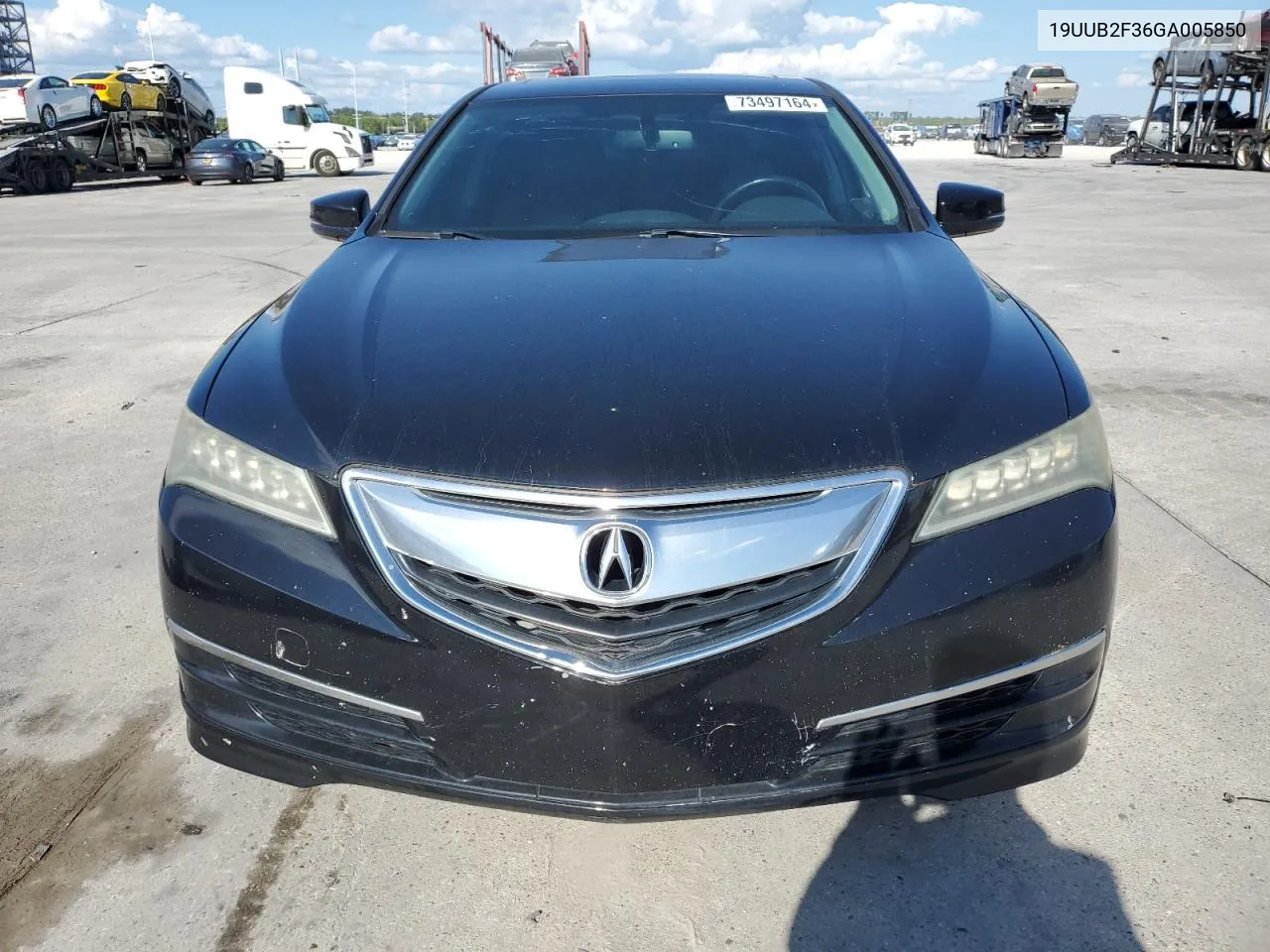 2016 Acura Tlx VIN: 19UUB2F36GA005850 Lot: 73497164