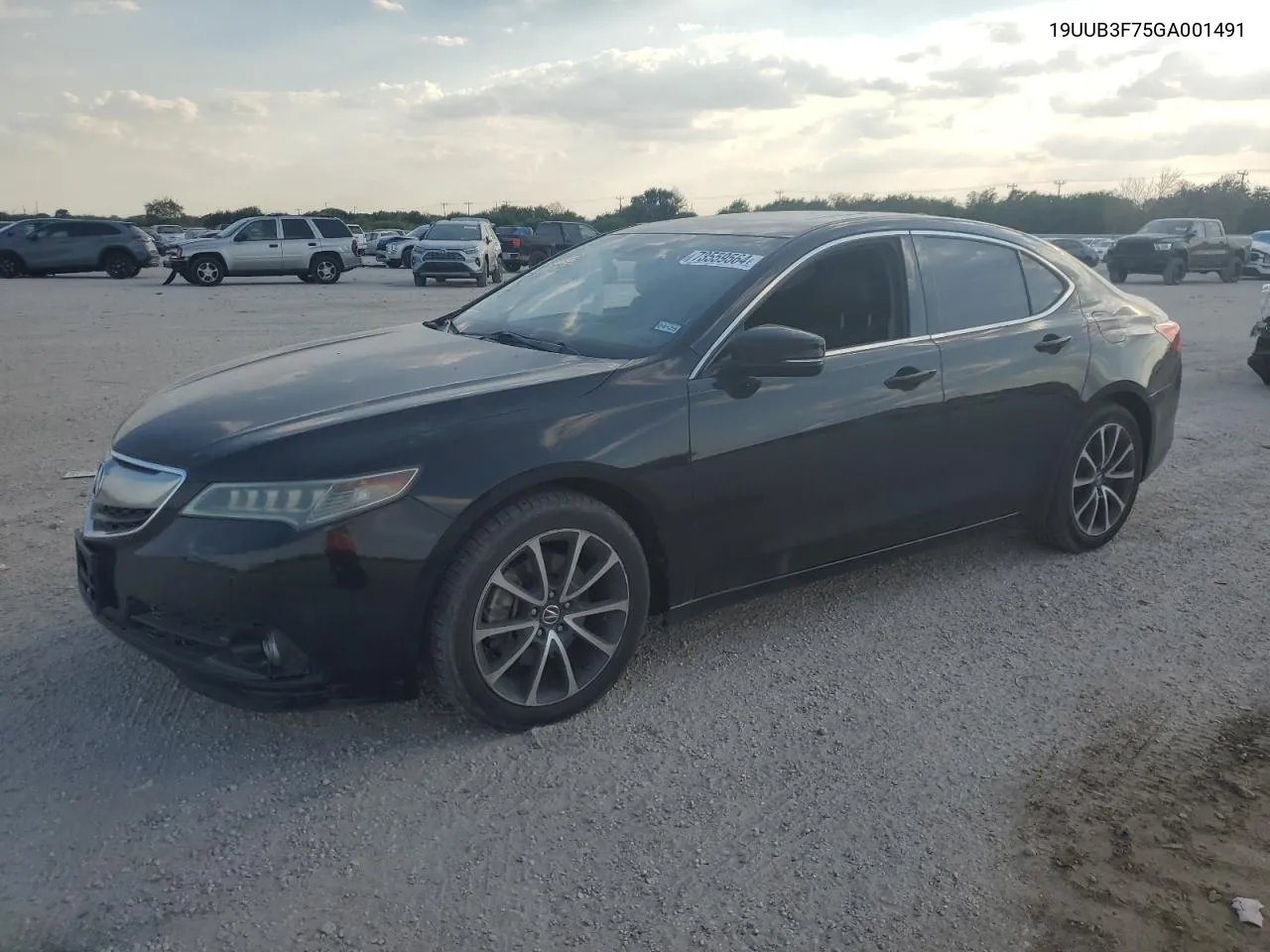 2016 Acura Tlx Advance VIN: 19UUB3F75GA001491 Lot: 73559564