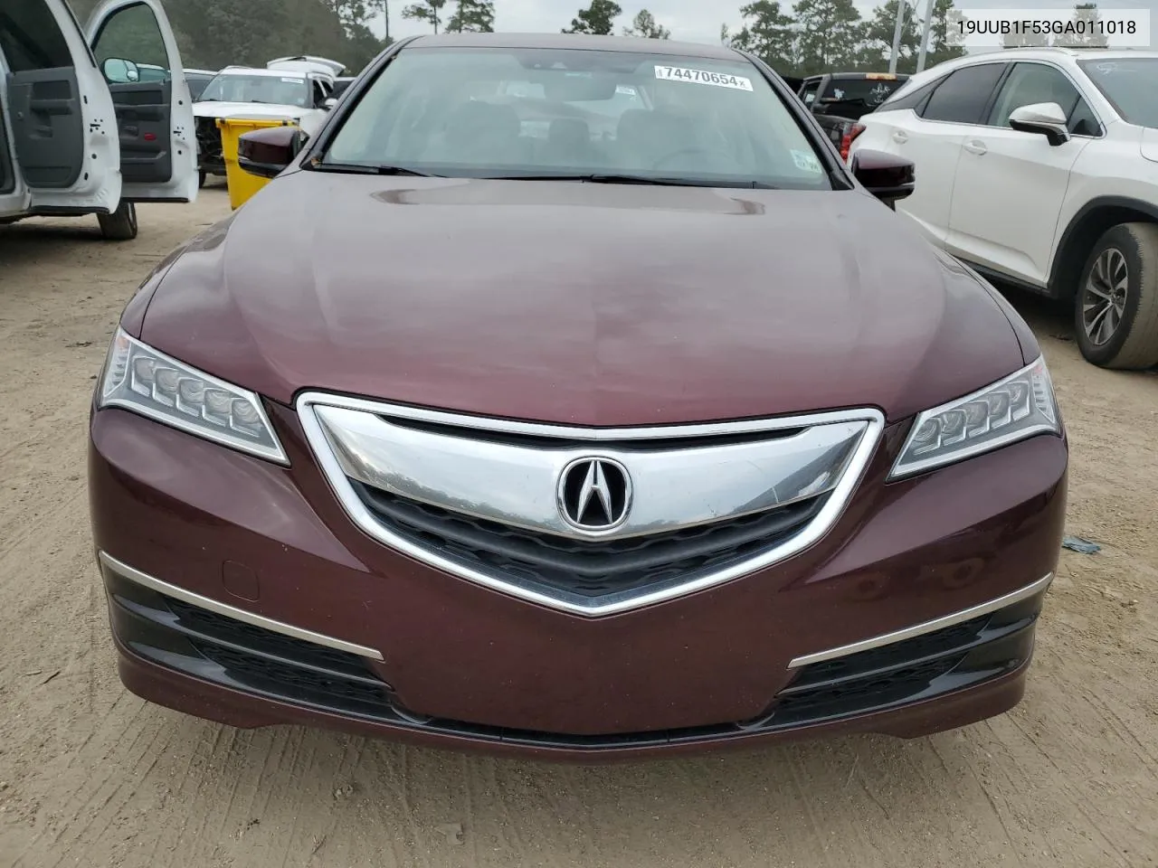 2016 Acura Tlx Tech VIN: 19UUB1F53GA011018 Lot: 74470654