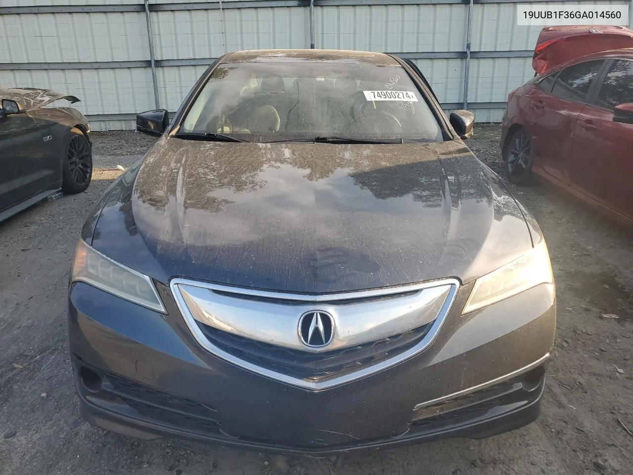 2016 Acura Tlx VIN: 19UUB1F36GA014560 Lot: 74900274