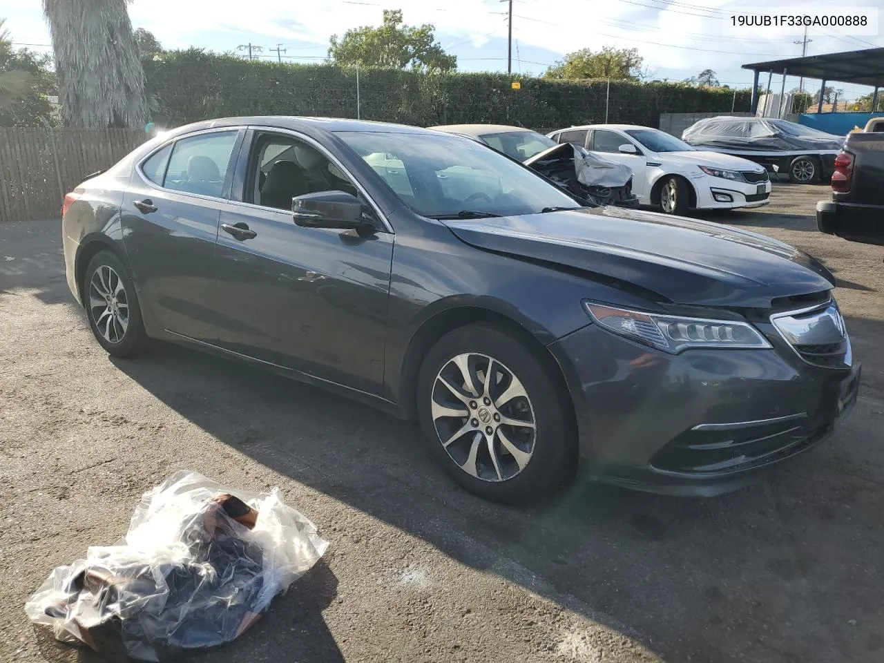 2016 Acura Tlx VIN: 19UUB1F33GA000888 Lot: 75137614