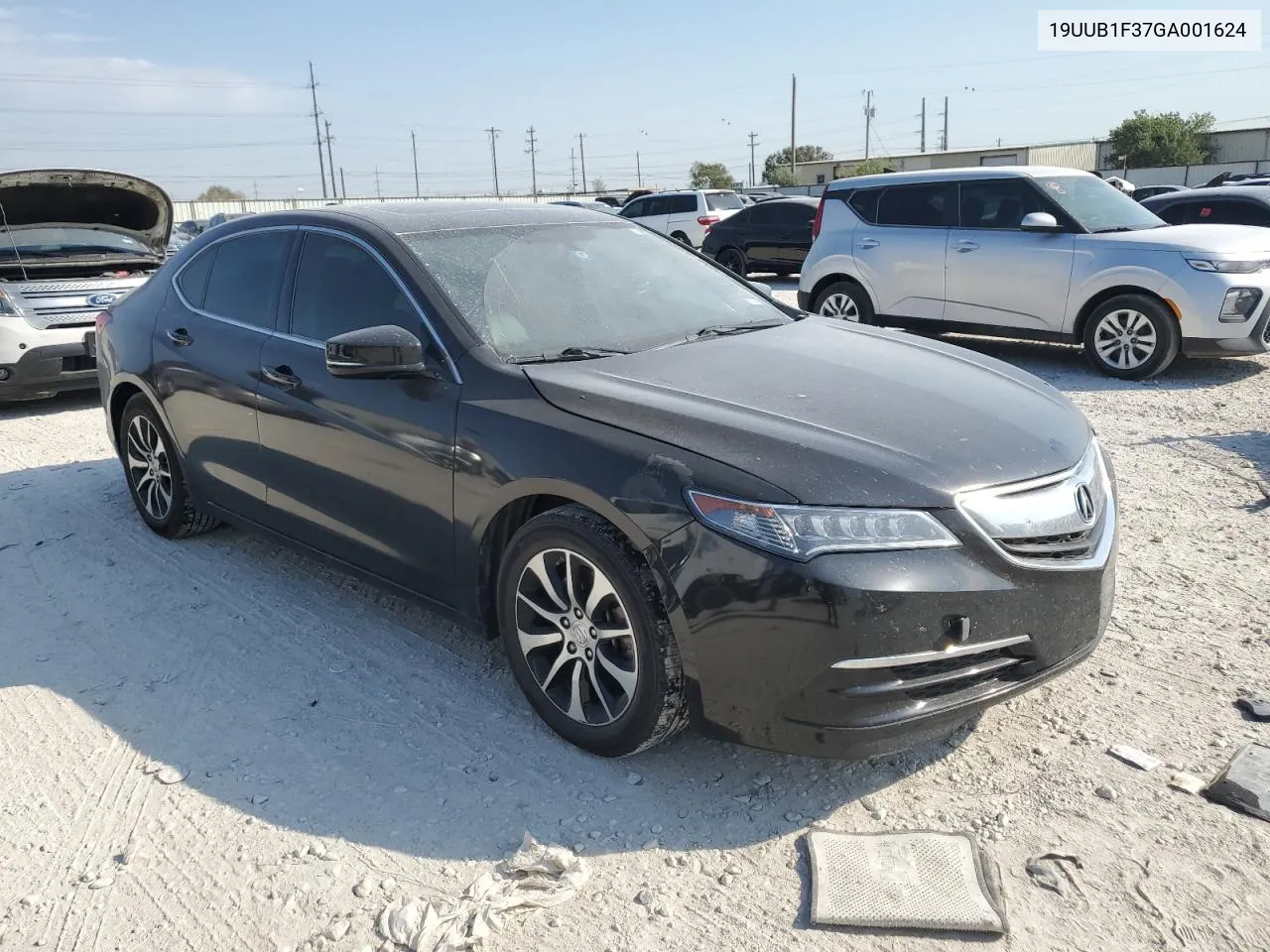 2016 Acura Tlx VIN: 19UUB1F37GA001624 Lot: 75350664