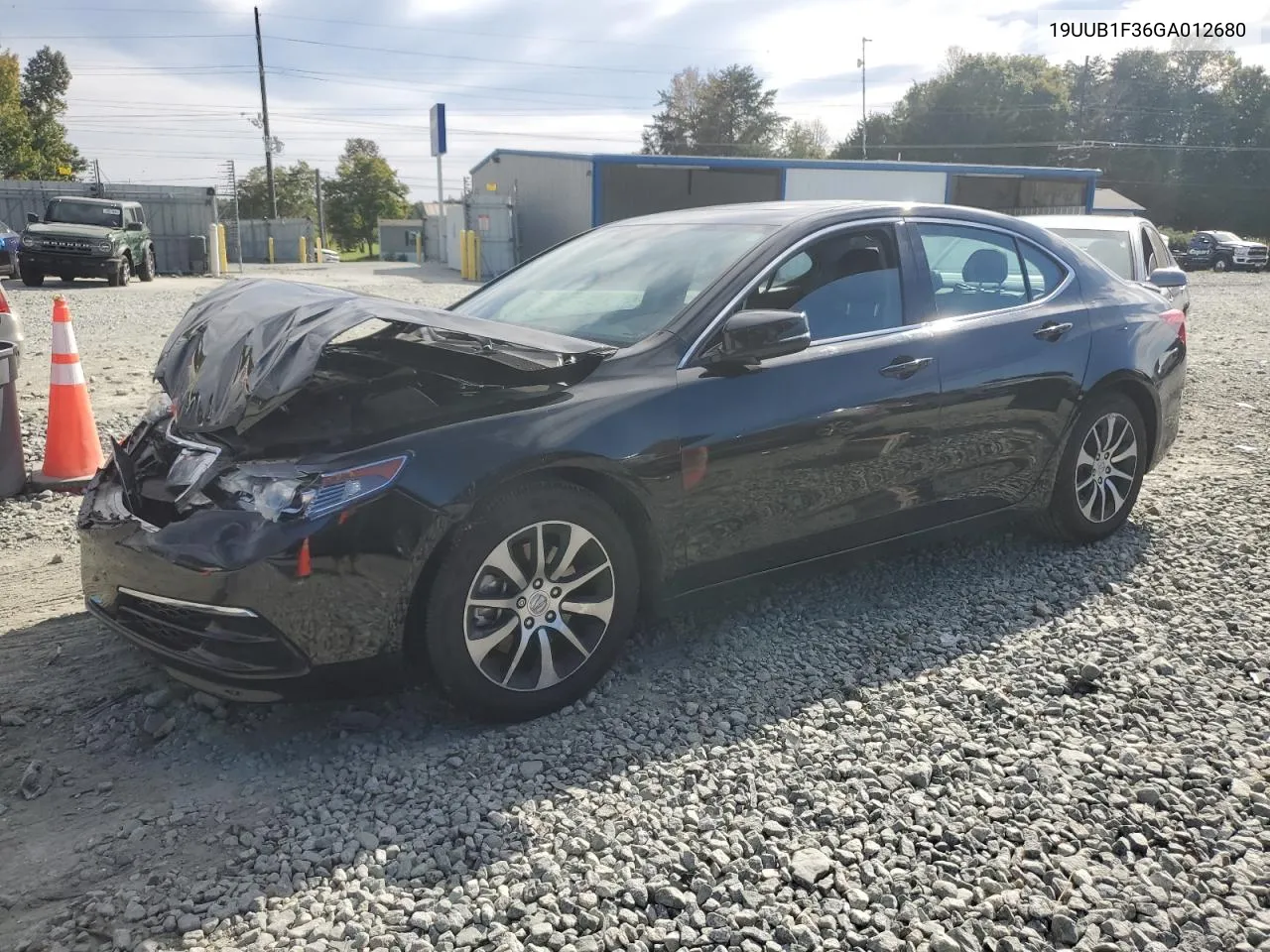 2016 Acura Tlx VIN: 19UUB1F36GA012680 Lot: 75428734