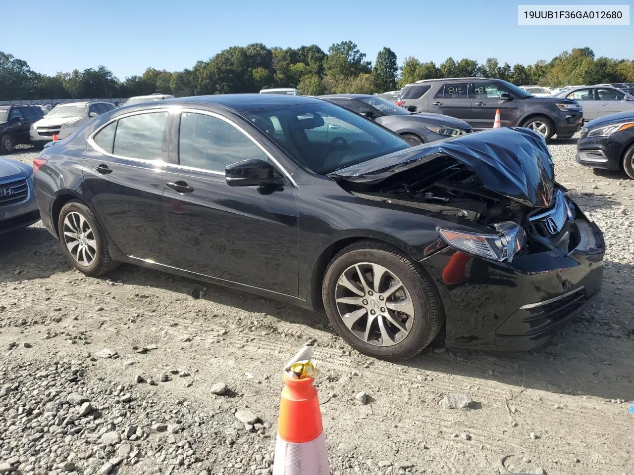 2016 Acura Tlx VIN: 19UUB1F36GA012680 Lot: 75428734