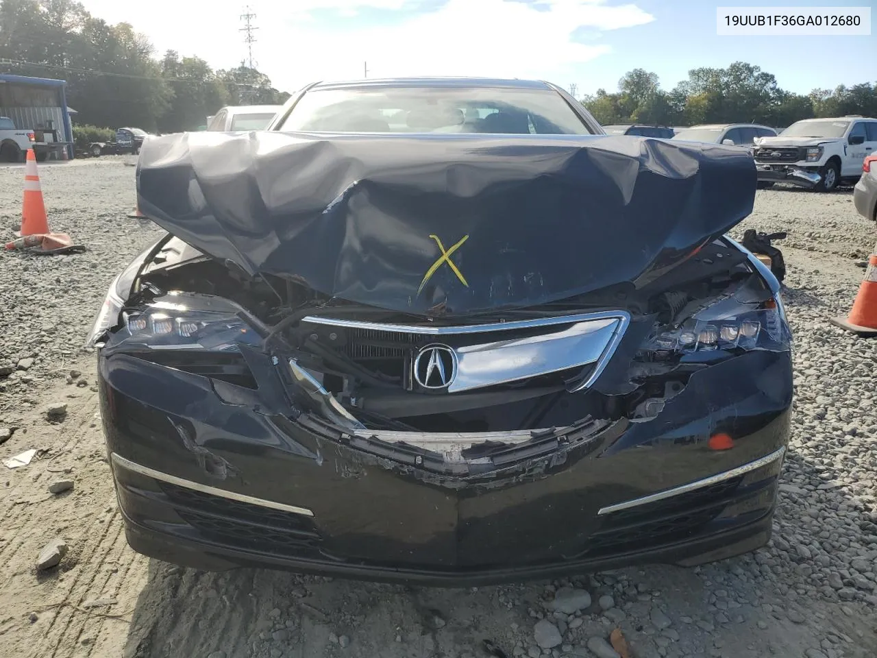 2016 Acura Tlx VIN: 19UUB1F36GA012680 Lot: 75428734