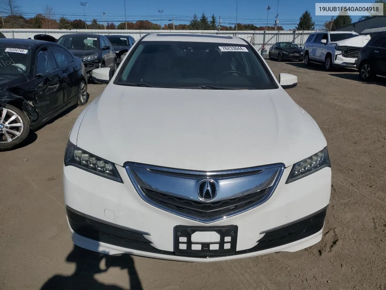 2016 Acura Tlx Tech VIN: 19UUB1F54GA004918 Lot: 76233044