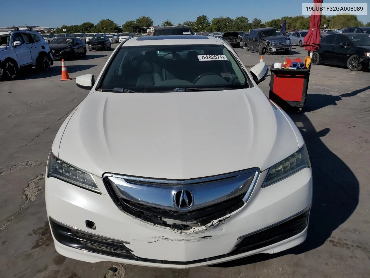 2016 Acura Tlx VIN: 19UUB1F32GA008089 Lot: 76282874