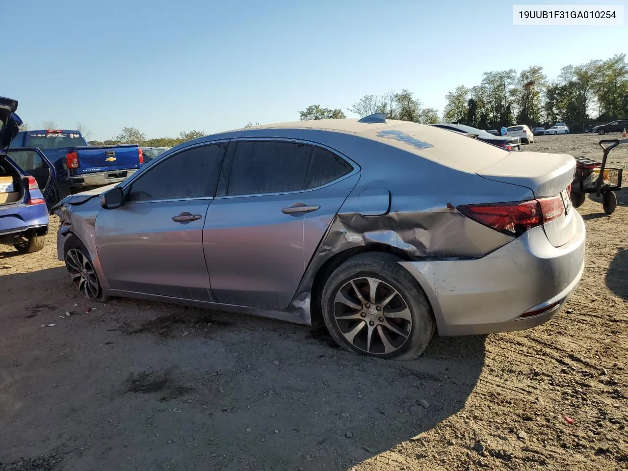 2016 Acura Tlx VIN: 19UUB1F31GA010254 Lot: 76733494