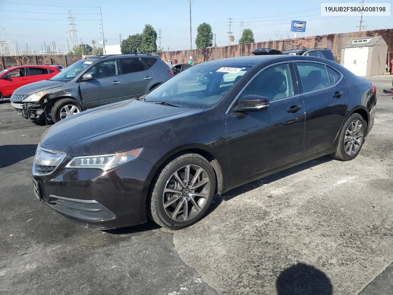 2016 Acura Tlx Tech VIN: 19UUB2F58GA008198 Lot: 76788524