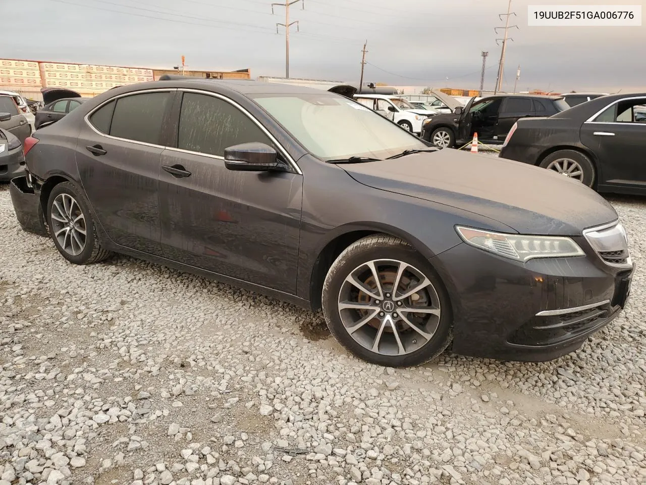 2016 Acura Tlx Tech VIN: 19UUB2F51GA006776 Lot: 77179584