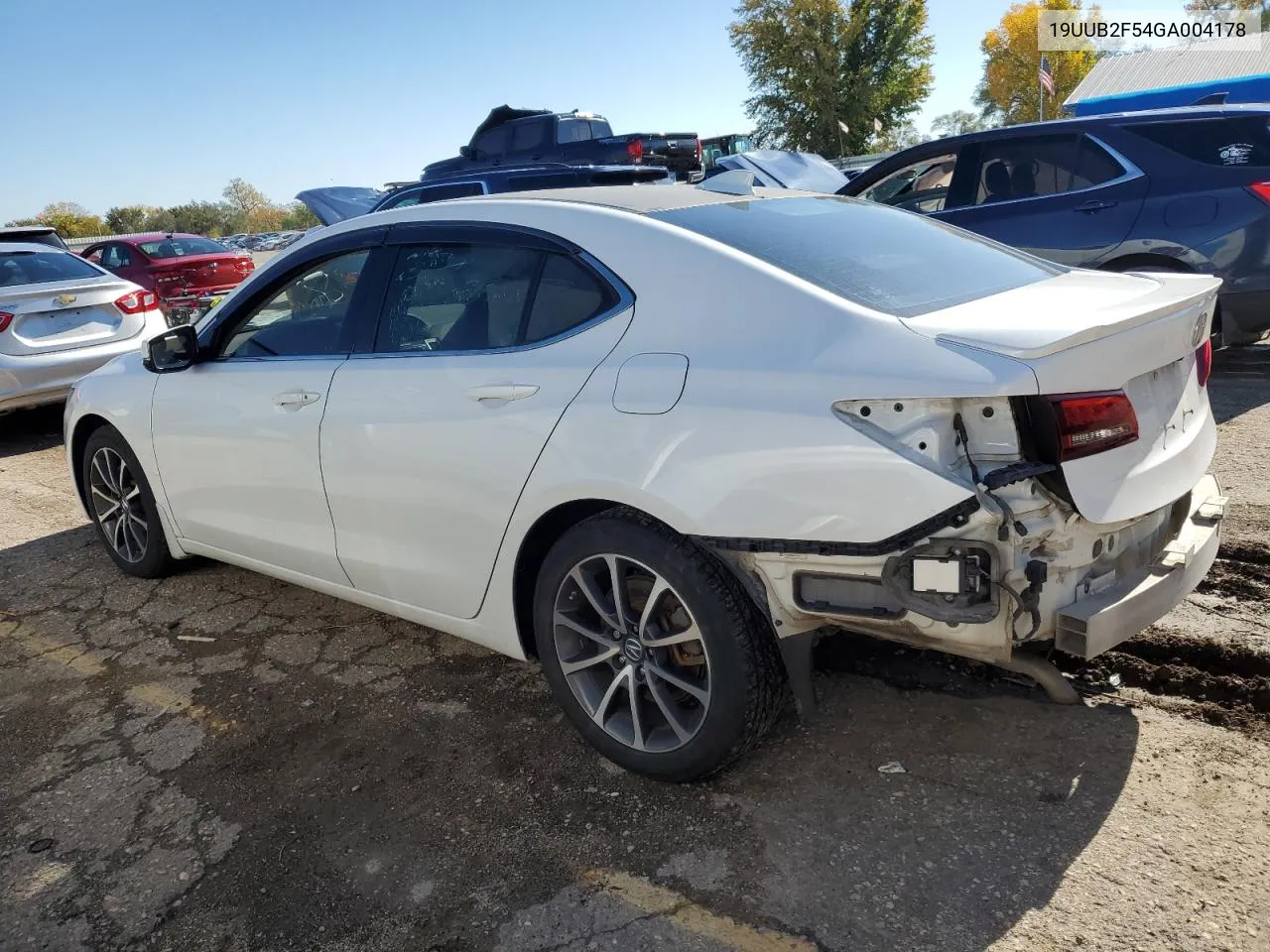 2016 Acura Tlx Tech VIN: 19UUB2F54GA004178 Lot: 78853804