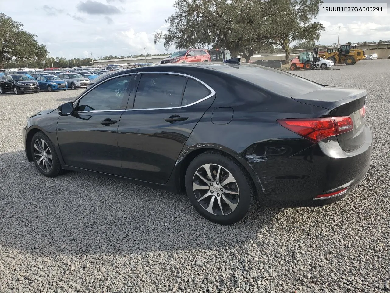 2016 Acura Tlx VIN: 19UUB1F37GA000294 Lot: 79471044