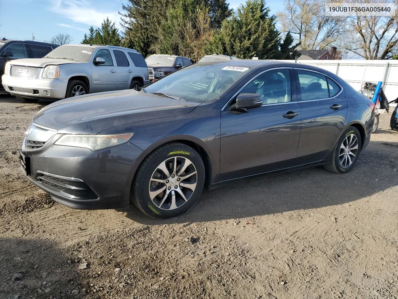 2016 Acura Tlx VIN: 19UUB1F36GA005440 Lot: 79782694