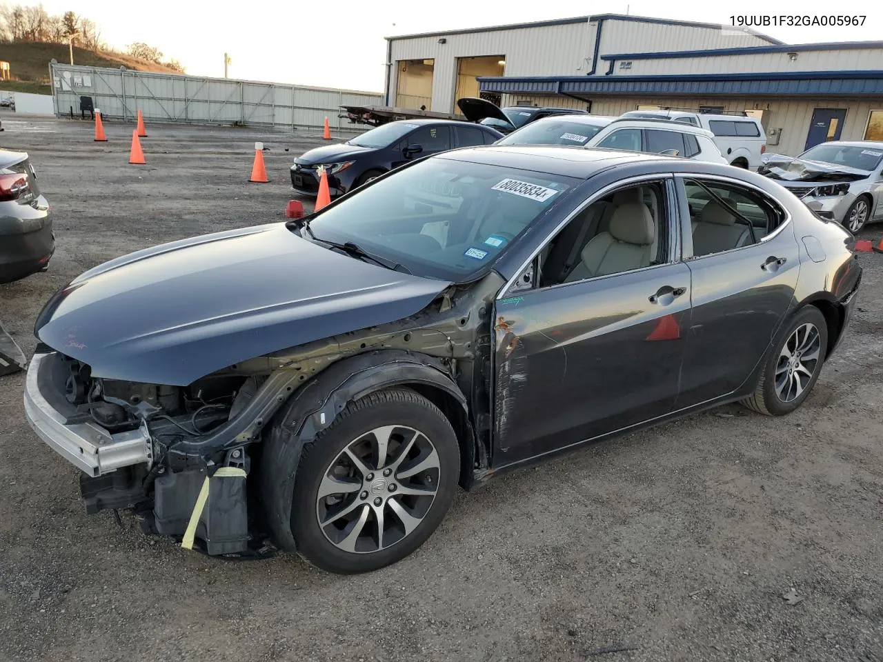 2016 Acura Tlx VIN: 19UUB1F32GA005967 Lot: 80035834