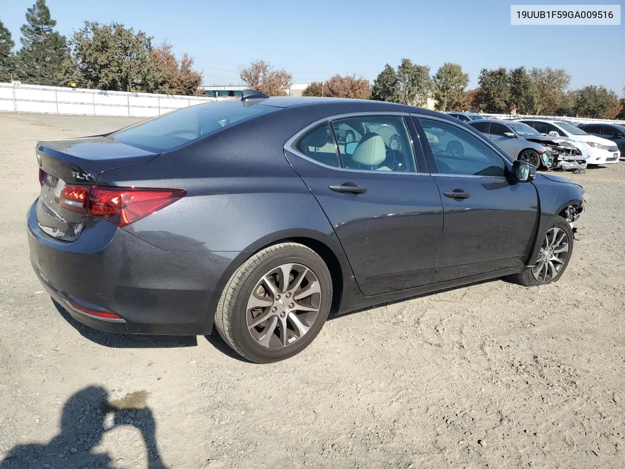 2016 Acura Tlx Tech VIN: 19UUB1F59GA009516 Lot: 80051994