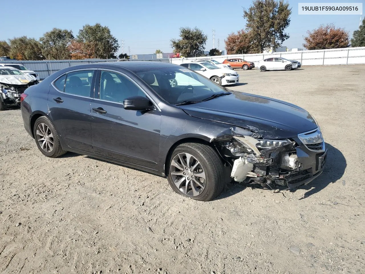 2016 Acura Tlx Tech VIN: 19UUB1F59GA009516 Lot: 80051994