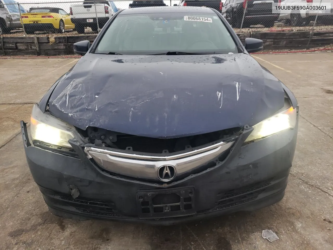 2016 Acura Tlx Tech VIN: 19UUB3F59GA003601 Lot: 80068154