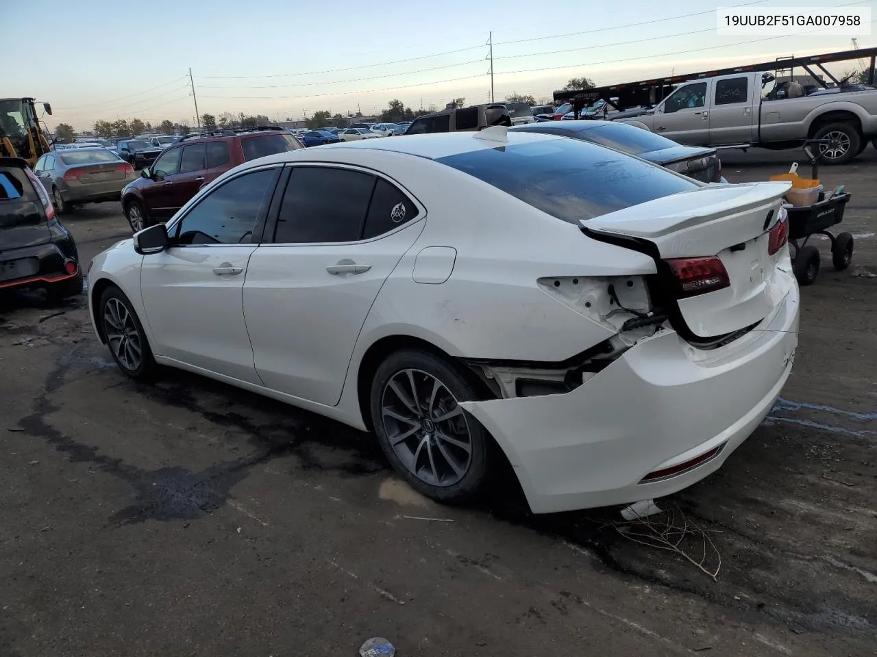 2016 Acura Tlx Tech VIN: 19UUB2F51GA007958 Lot: 80276504