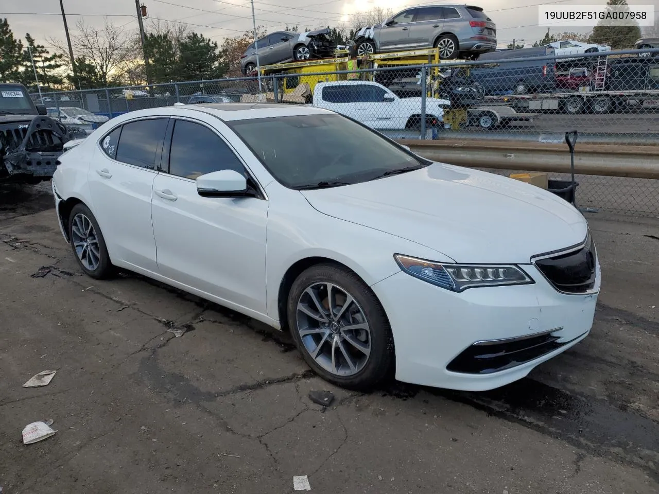 2016 Acura Tlx Tech VIN: 19UUB2F51GA007958 Lot: 80276504