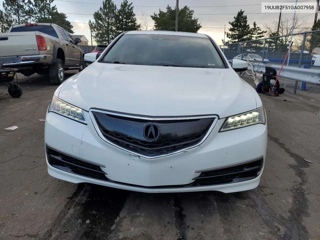 2016 Acura Tlx Tech VIN: 19UUB2F51GA007958 Lot: 80276504