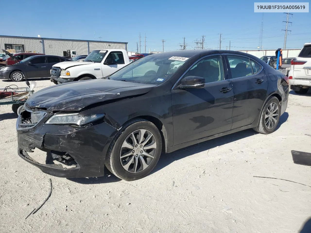 2016 Acura Tlx VIN: 19UUB1F31GA005619 Lot: 81031814