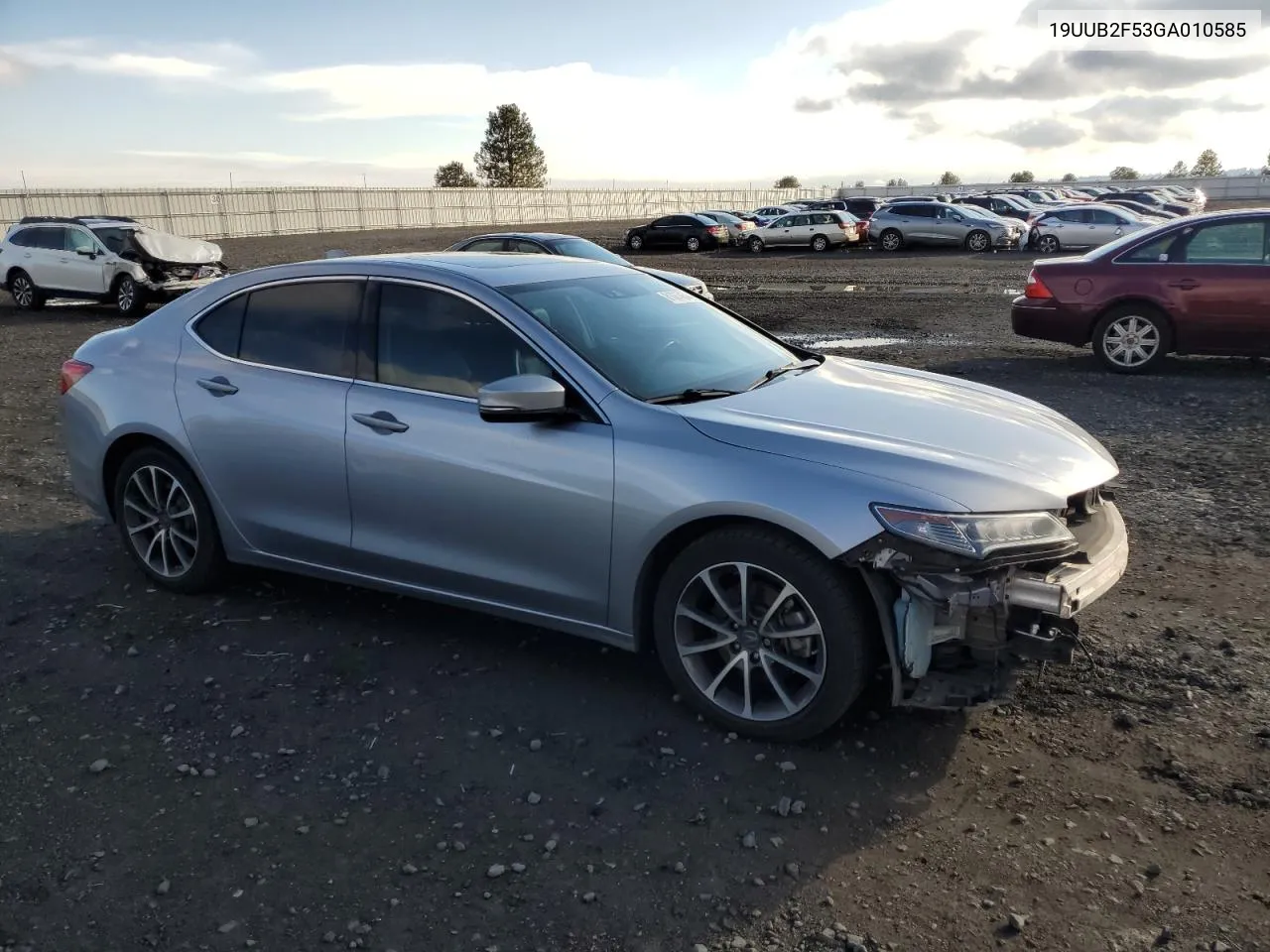 2016 Acura Tlx Tech VIN: 19UUB2F53GA010585 Lot: 81087454