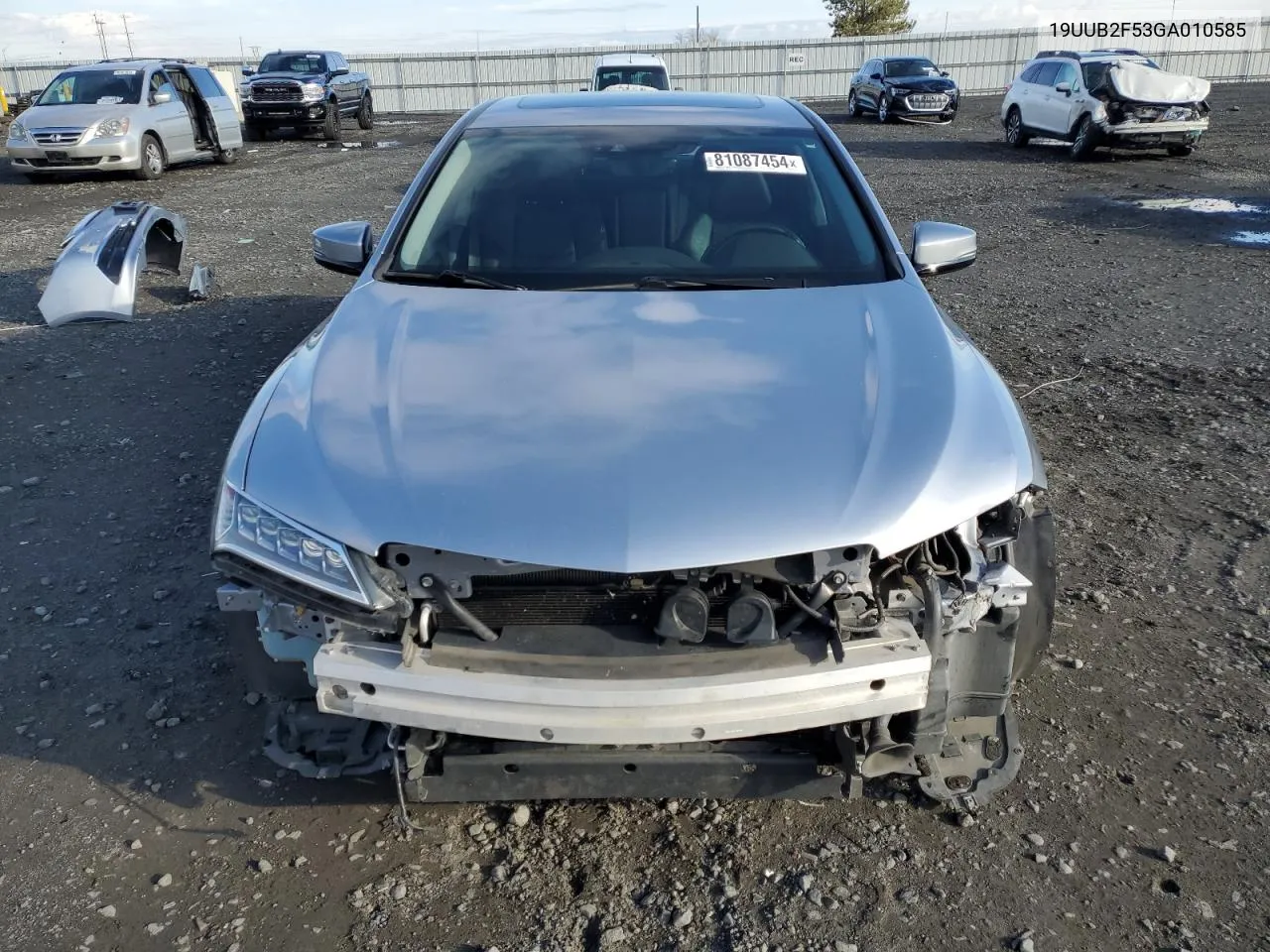 2016 Acura Tlx Tech VIN: 19UUB2F53GA010585 Lot: 81087454