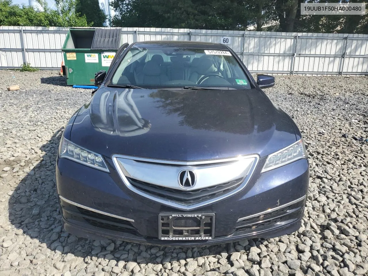 2017 Acura Tlx Tech VIN: 19UUB1F50HA000480 Lot: 57572284