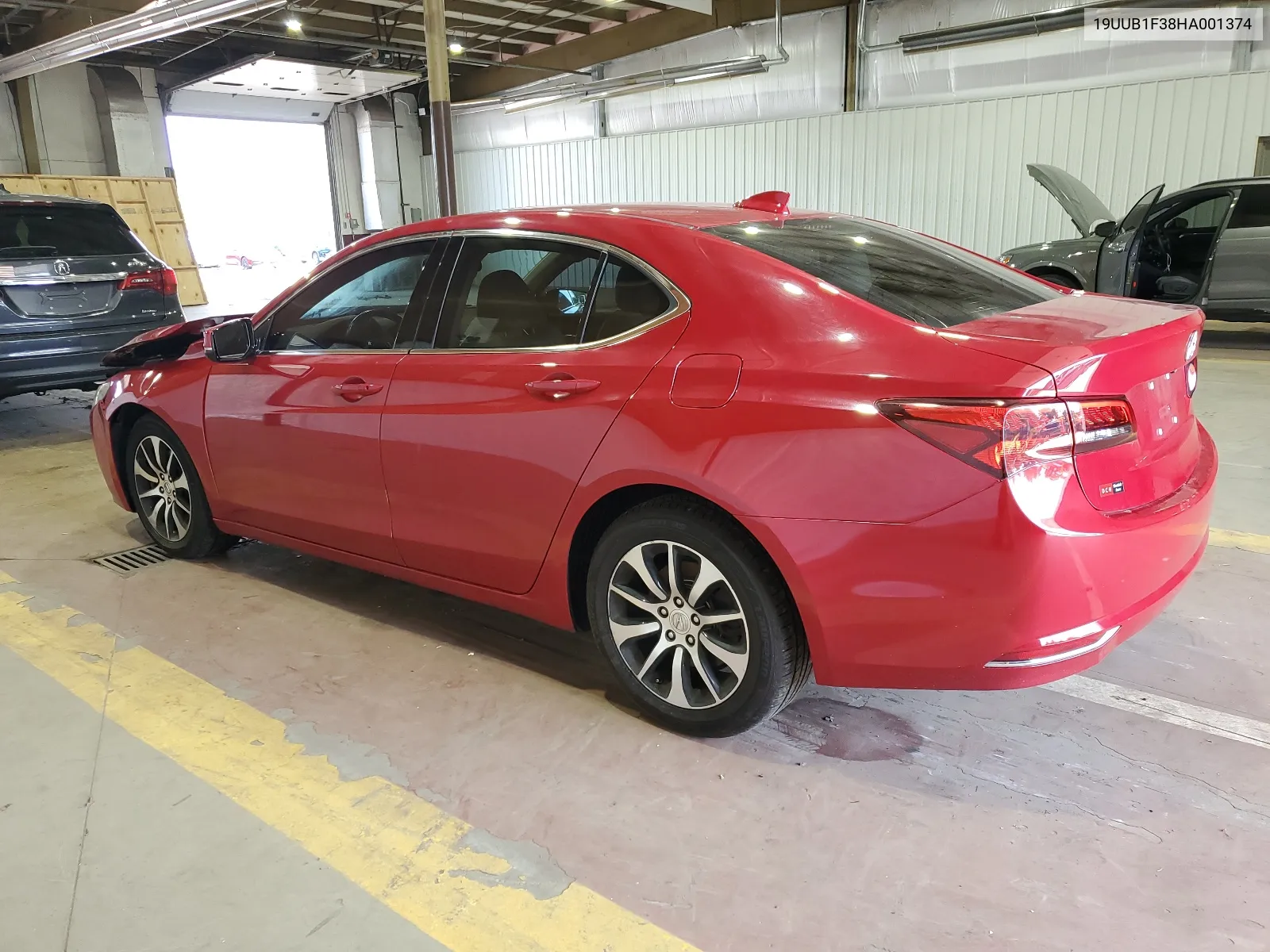 2017 Acura Tlx VIN: 19UUB1F38HA001374 Lot: 61939964