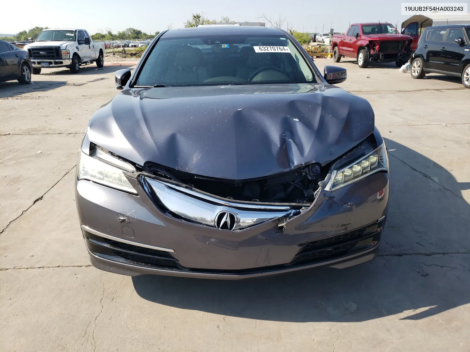 19UUB2F54HA003243 2017 Acura Tlx Tech