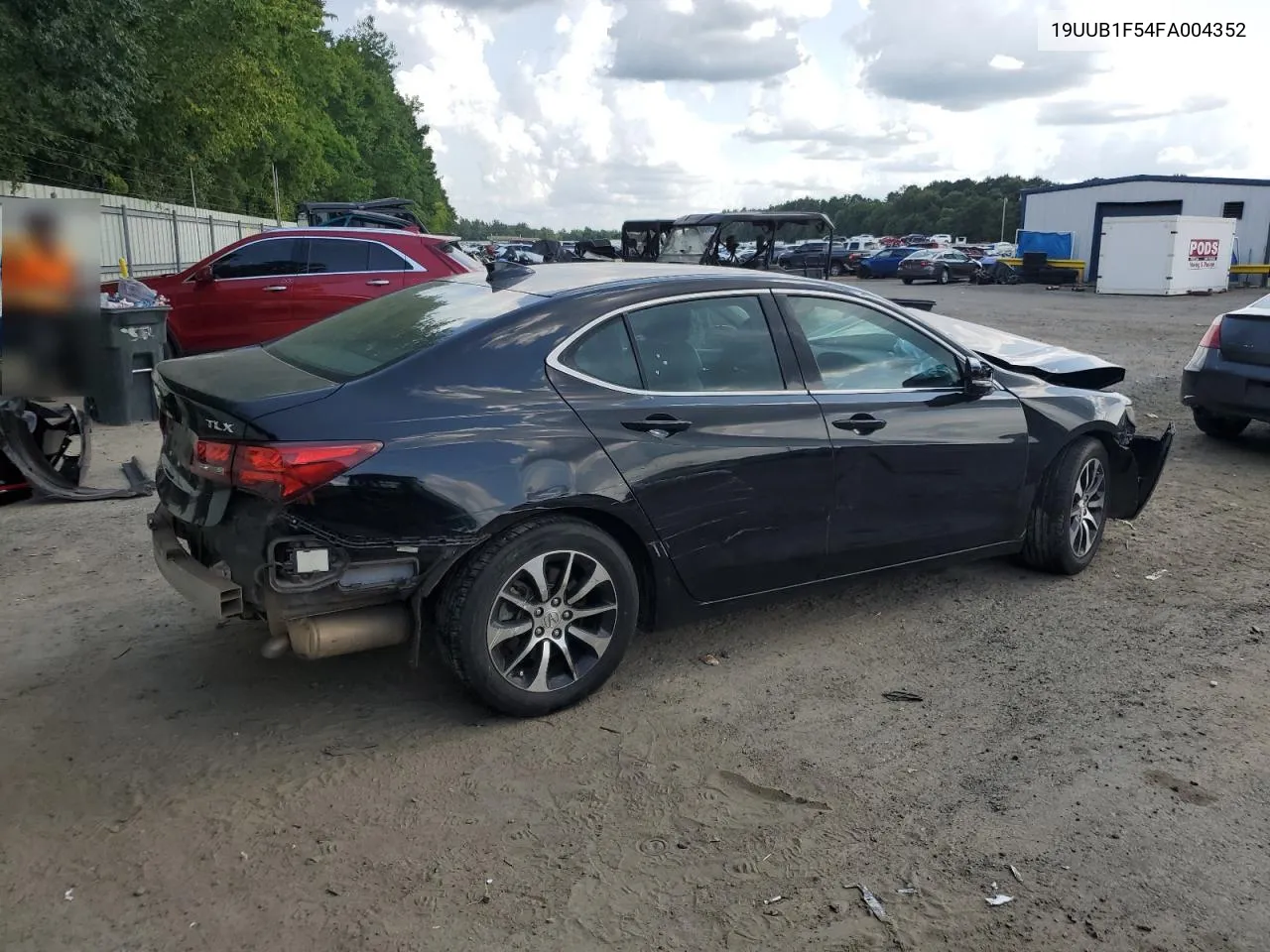 2017 Acura Tlx Tech VIN: 19UUB1F54FA004352 Lot: 63621384