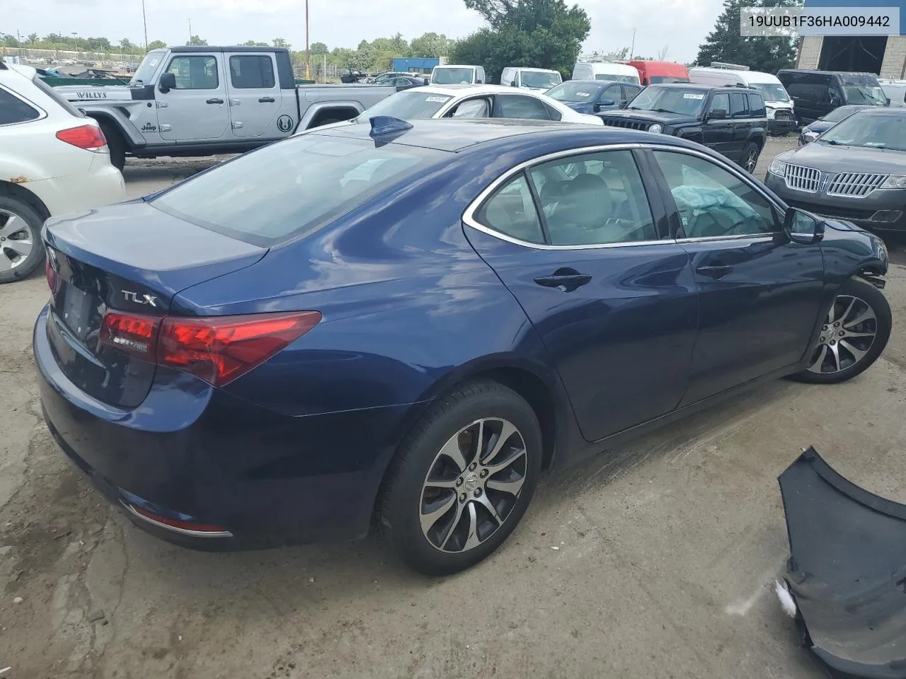 2017 Acura Tlx VIN: 19UUB1F36HA009442 Lot: 64467974