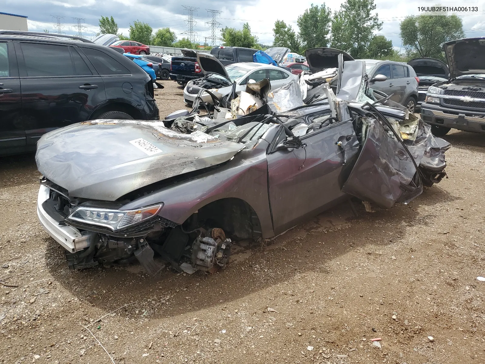 19UUB2F51HA006133 2017 Acura Tlx Tech