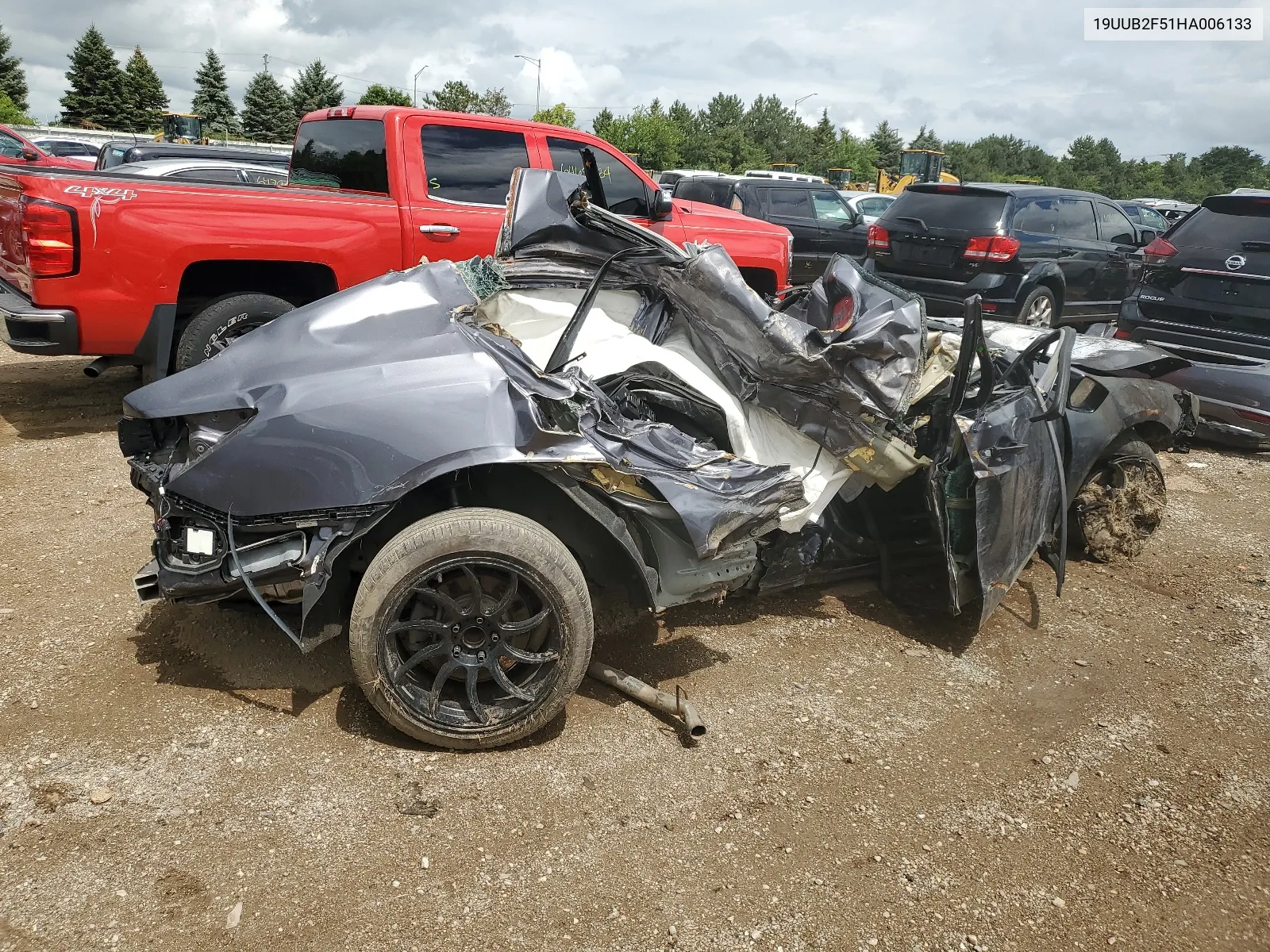 19UUB2F51HA006133 2017 Acura Tlx Tech