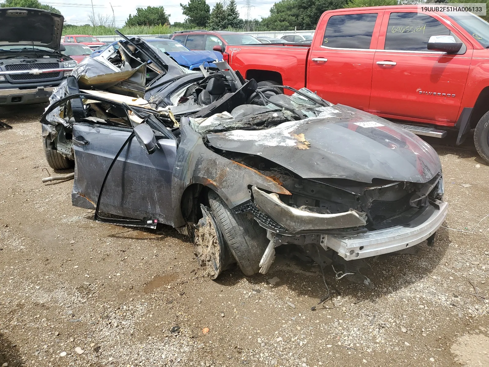 19UUB2F51HA006133 2017 Acura Tlx Tech