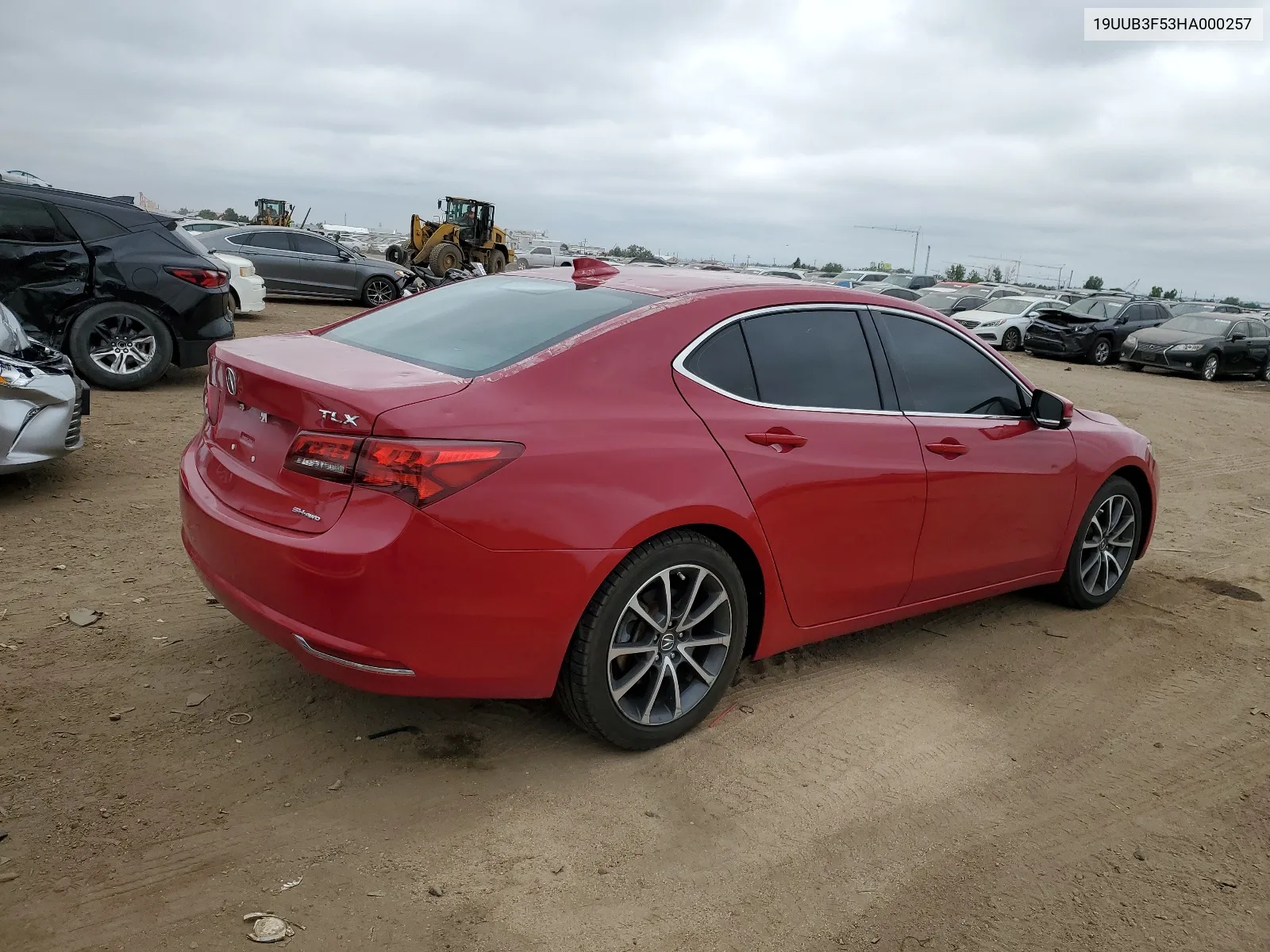 2017 Acura Tlx Tech VIN: 19UUB3F53HA000257 Lot: 66116974