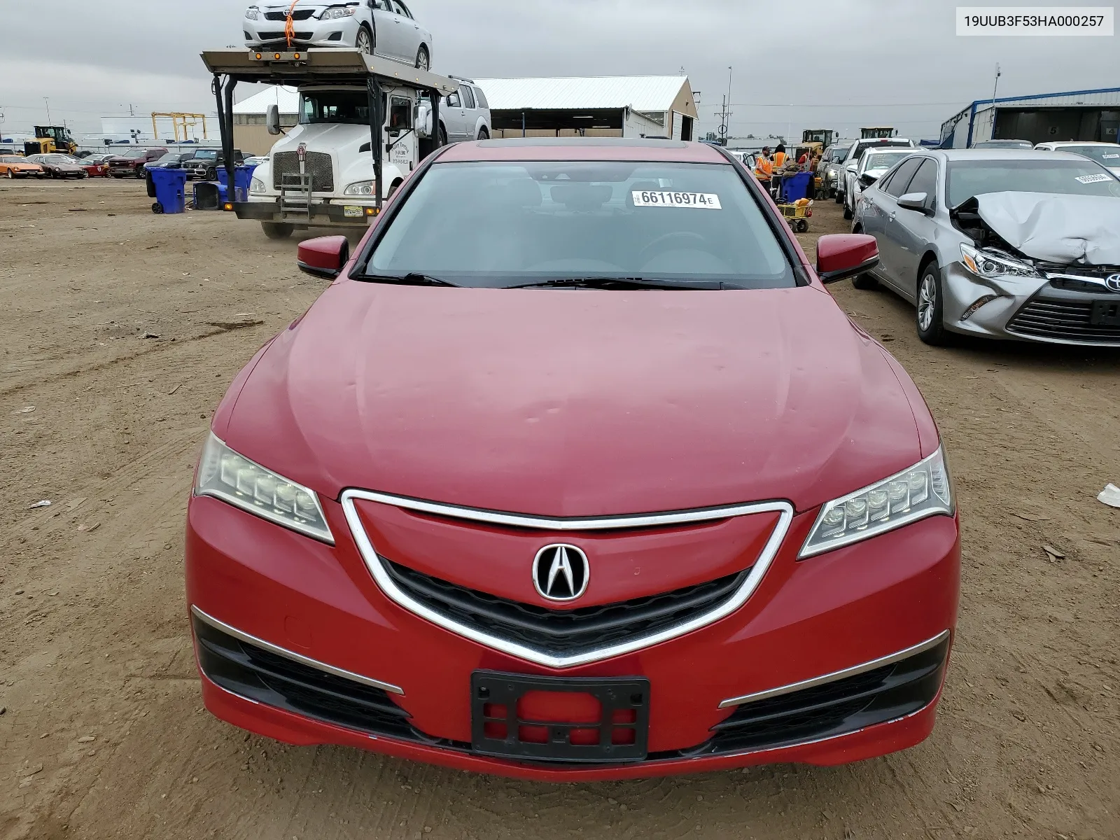 19UUB3F53HA000257 2017 Acura Tlx Tech