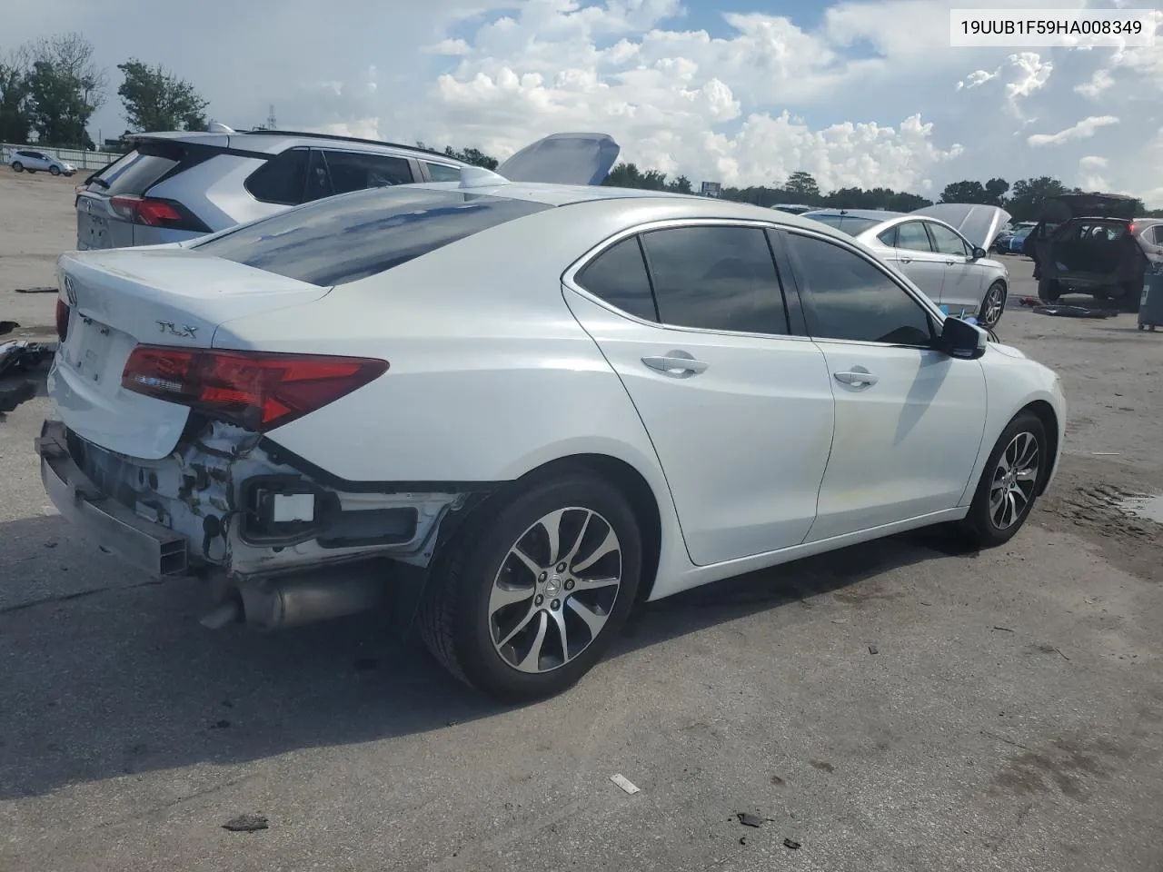 19UUB1F59HA008349 2017 Acura Tlx Tech