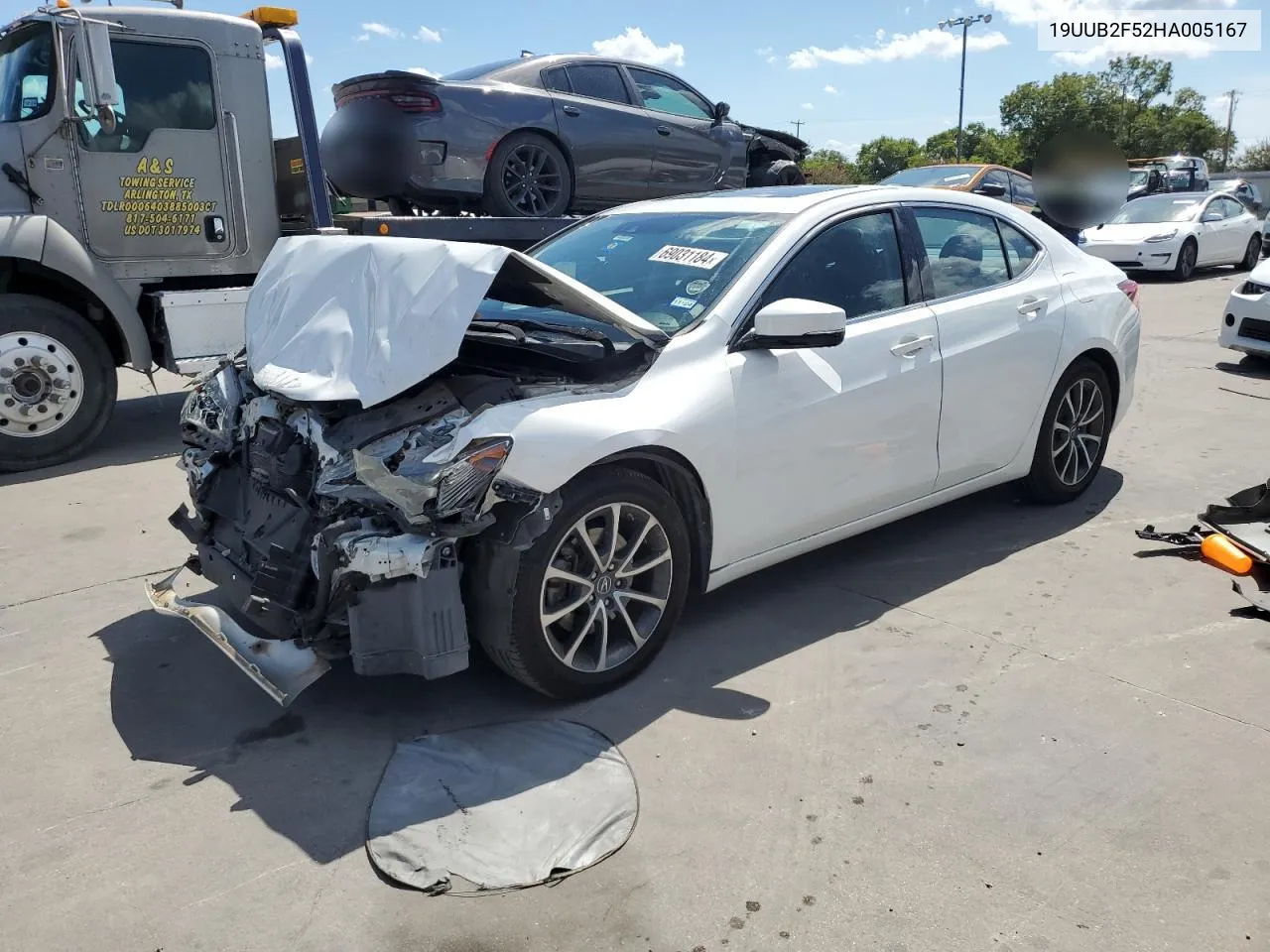 19UUB2F52HA005167 2017 Acura Tlx Tech