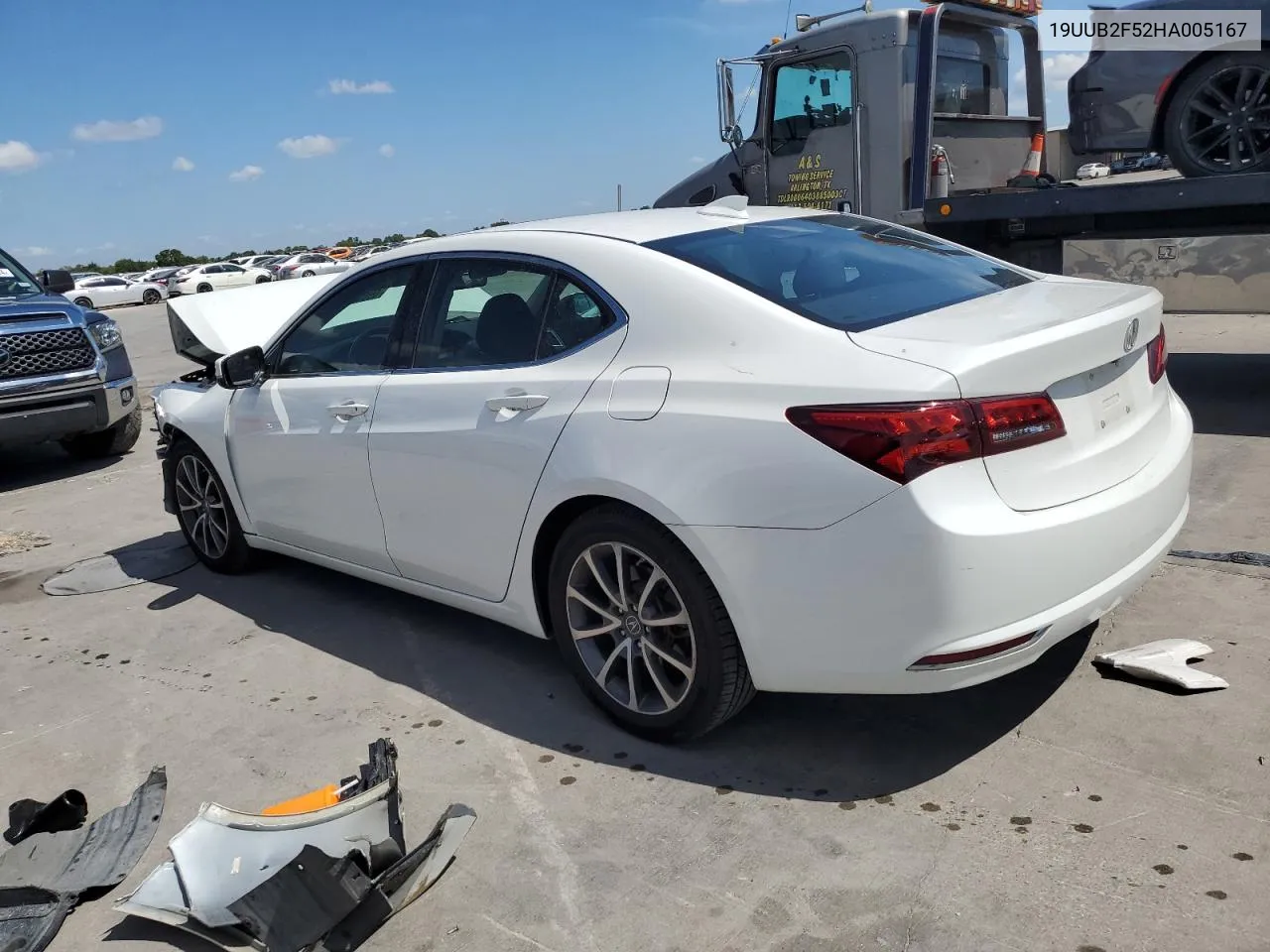 2017 Acura Tlx Tech VIN: 19UUB2F52HA005167 Lot: 69031184