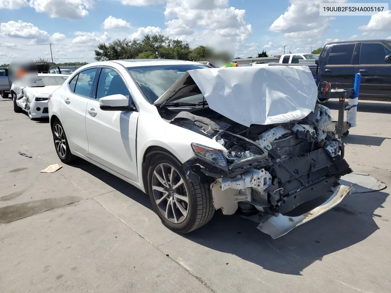 19UUB2F52HA005167 2017 Acura Tlx Tech