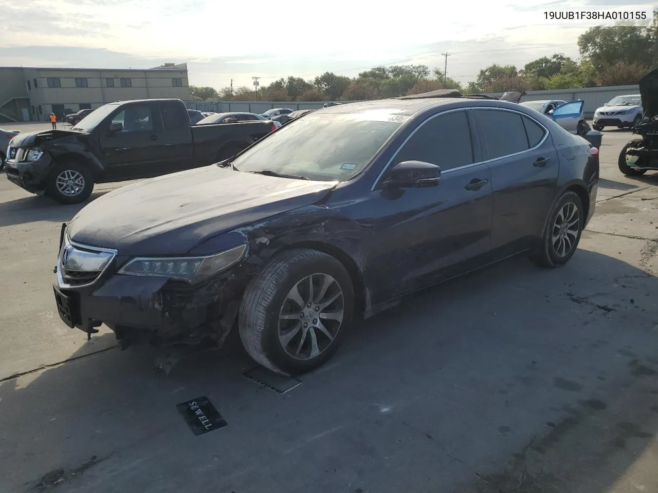 2017 Acura Tlx VIN: 19UUB1F38HA010155 Lot: 69065834