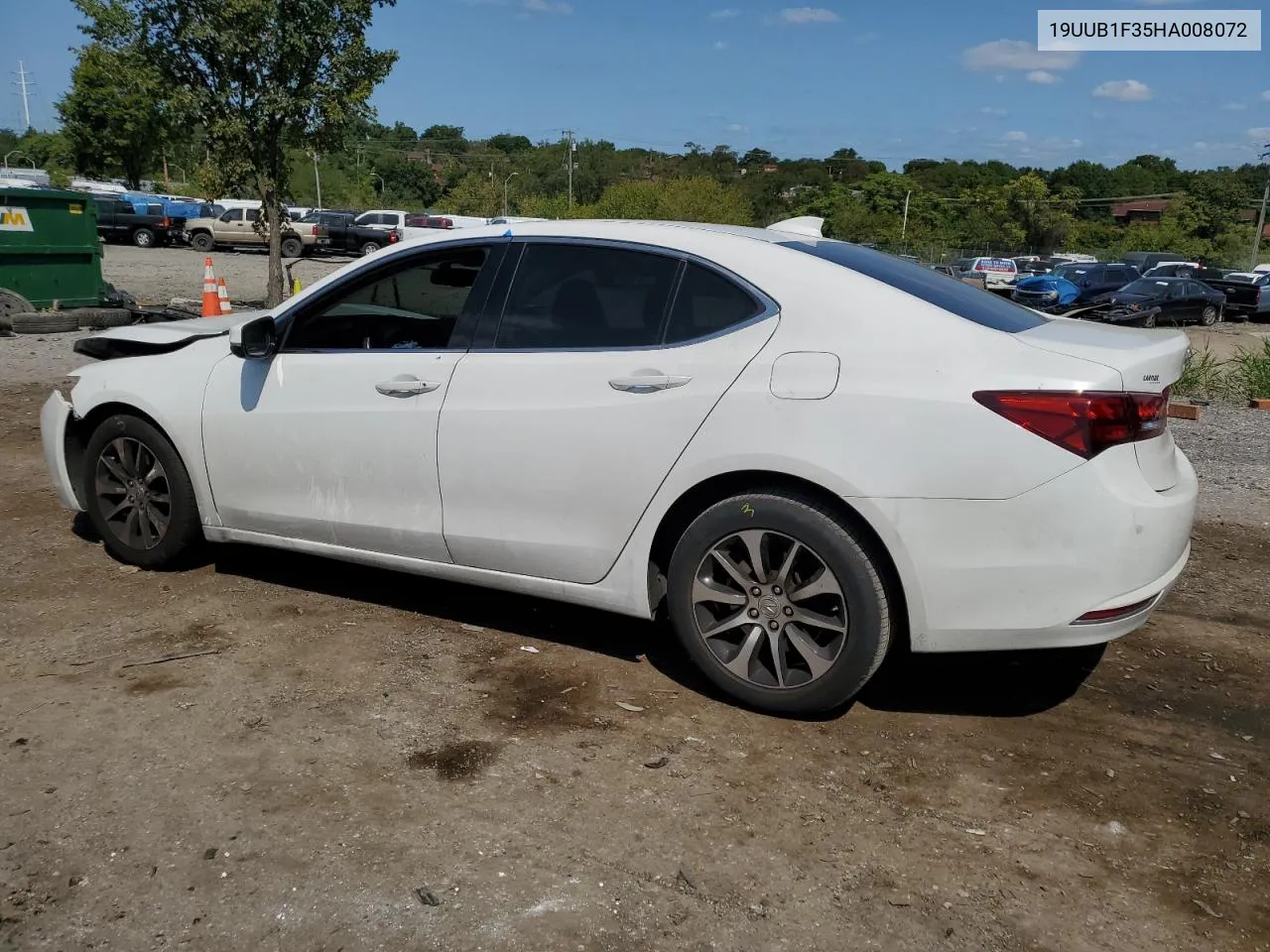 2017 Acura Tlx VIN: 19UUB1F35HA008072 Lot: 70199094