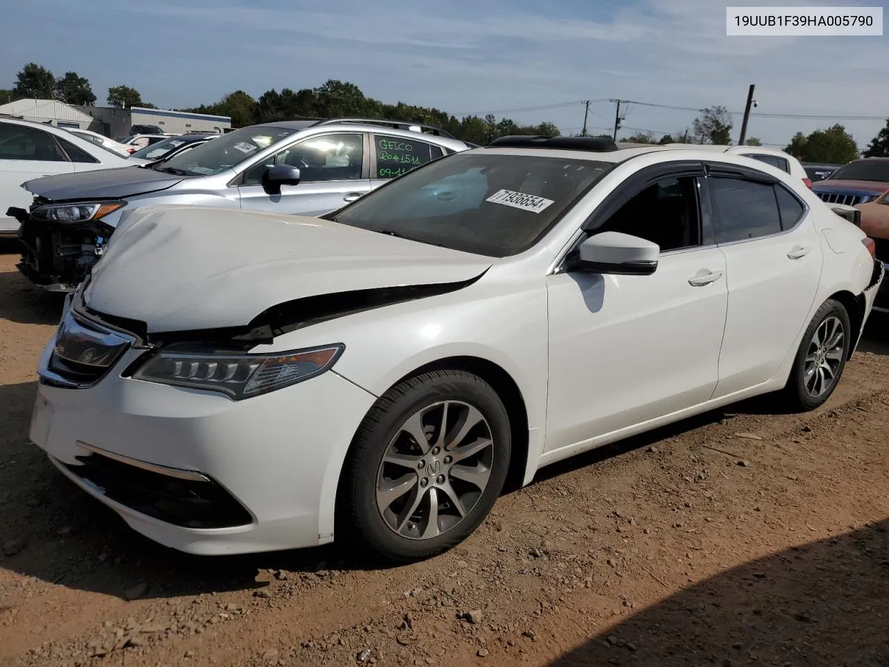 2017 Acura Tlx VIN: 19UUB1F39HA005790 Lot: 71936654