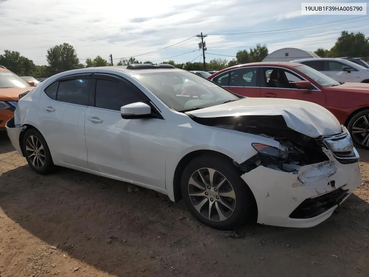 2017 Acura Tlx VIN: 19UUB1F39HA005790 Lot: 71936654