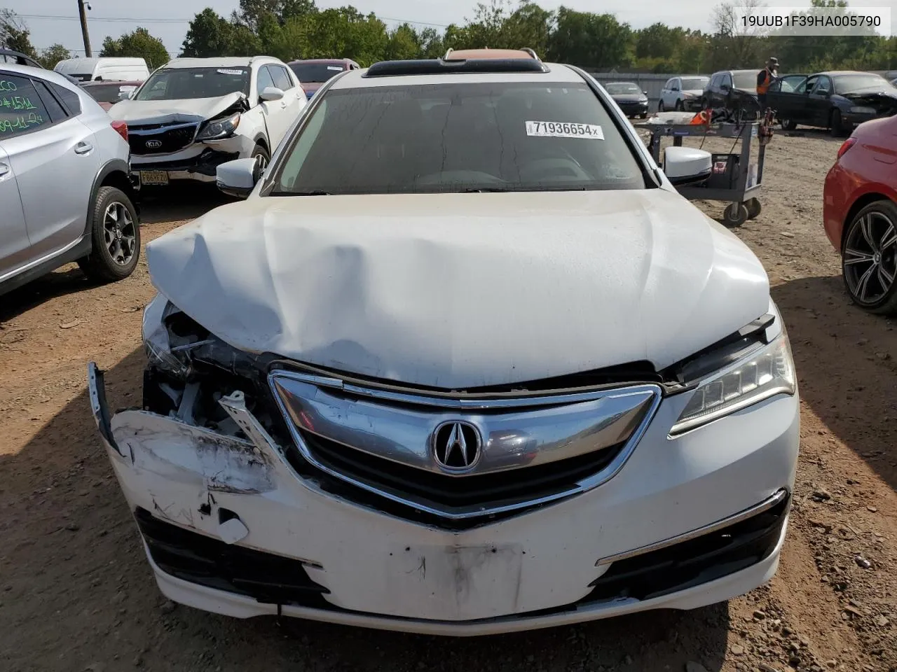 2017 Acura Tlx VIN: 19UUB1F39HA005790 Lot: 71936654