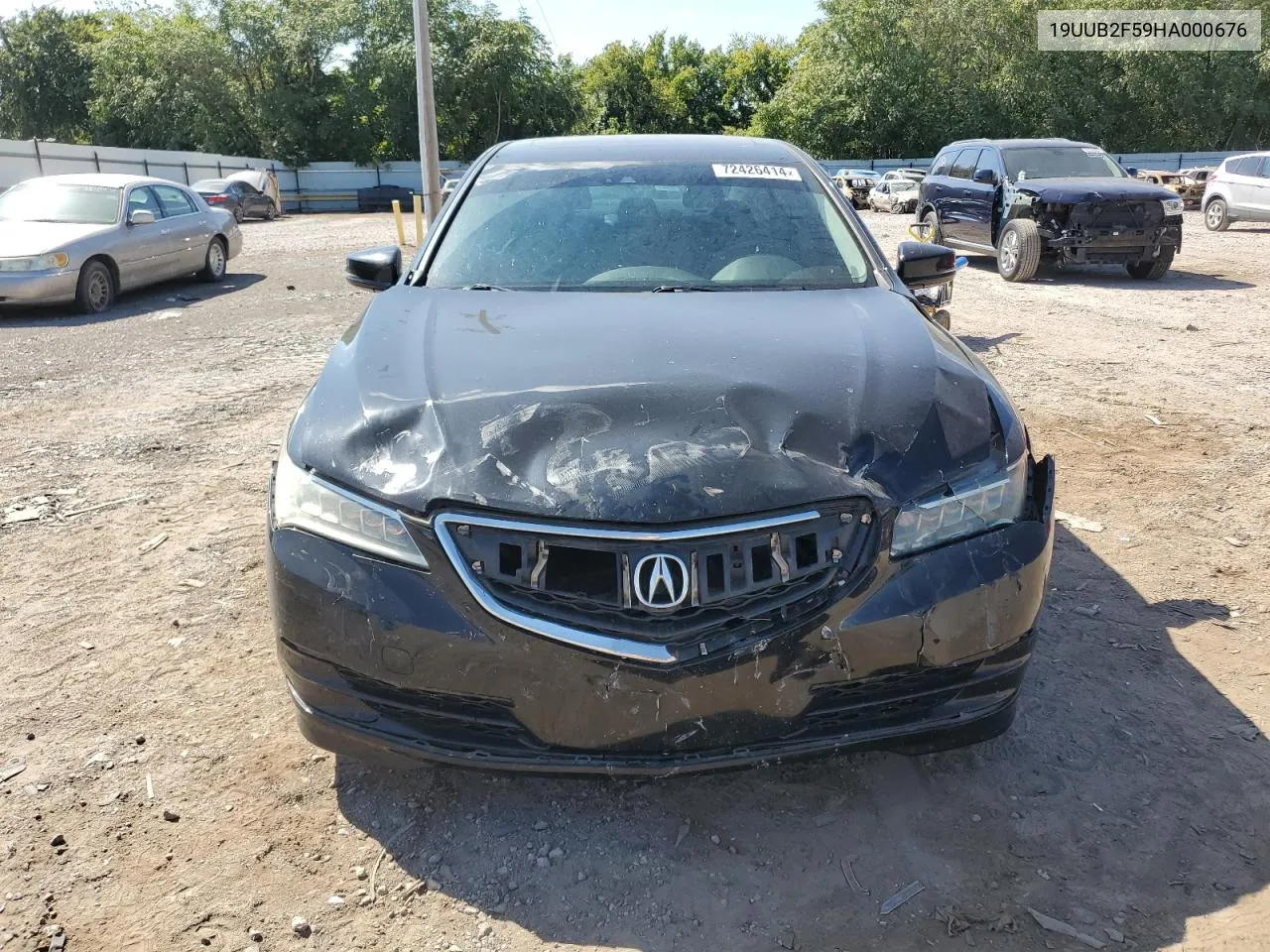 2017 Acura Tlx Tech VIN: 19UUB2F59HA000676 Lot: 72426414